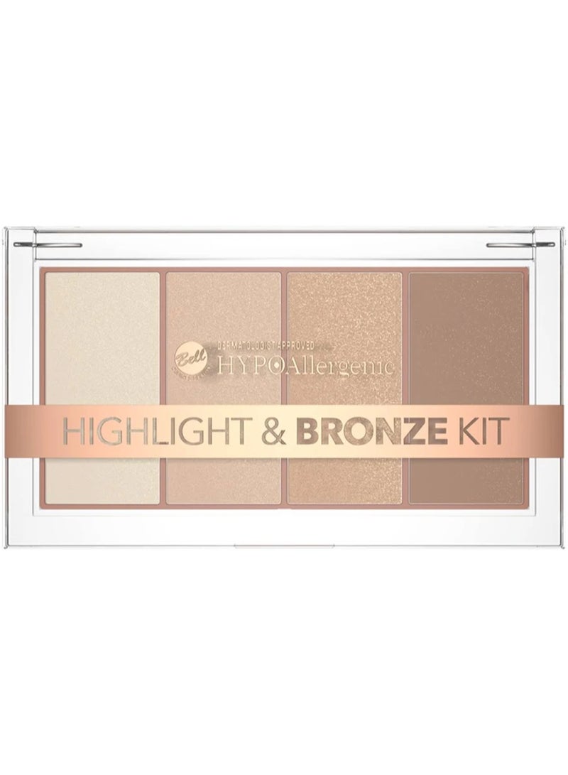 Bell HYPOAllergenic Highlight & Bronze Kit 01 20g - Image 1